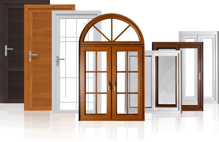 Aluminum or UPVC windows