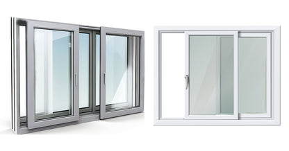 Aluminum or UPVC windows