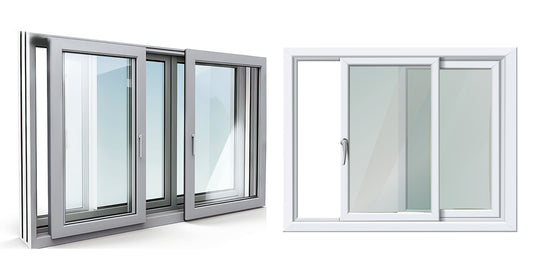 Aluminum or UPVC windows