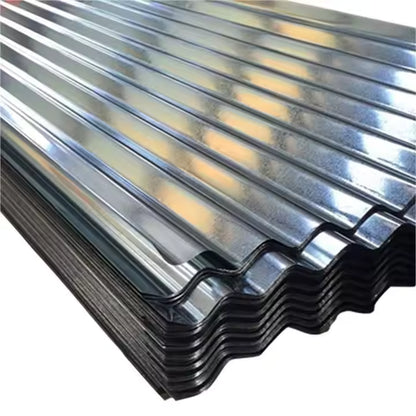 Corrugated iron sheets (zinc or aluminum)