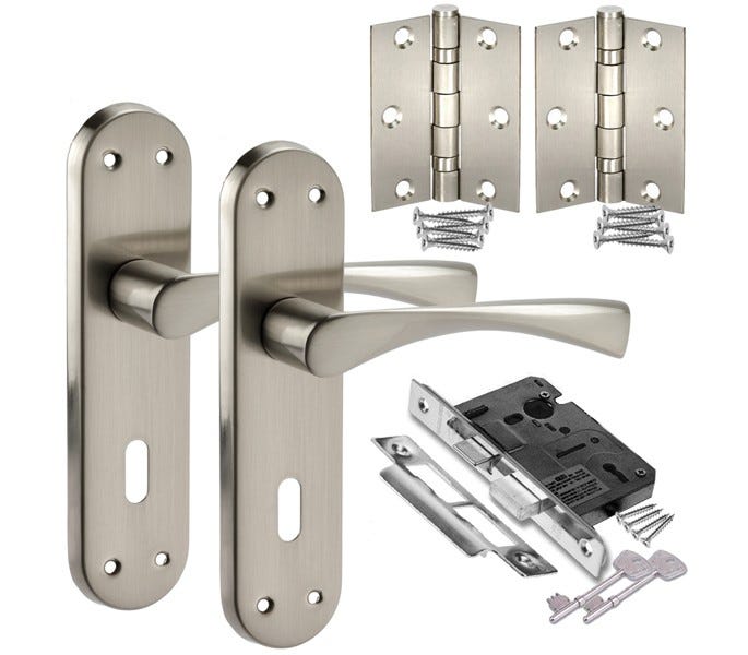 Door locks and hinges