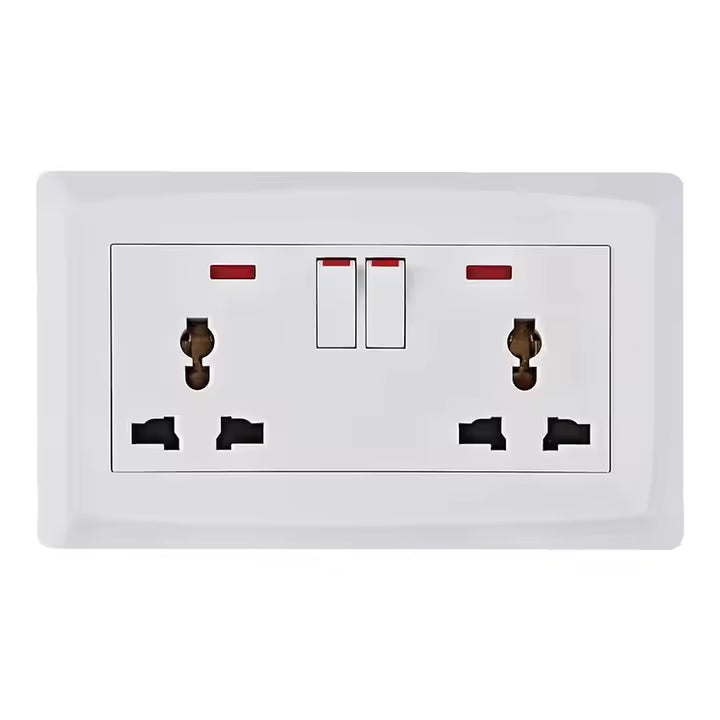 Wall sockets and switches