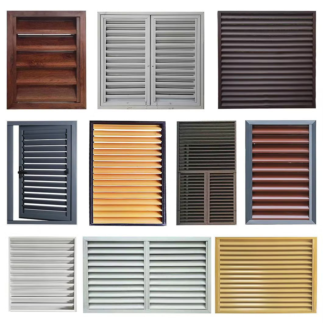 Window louvers (in some areas)