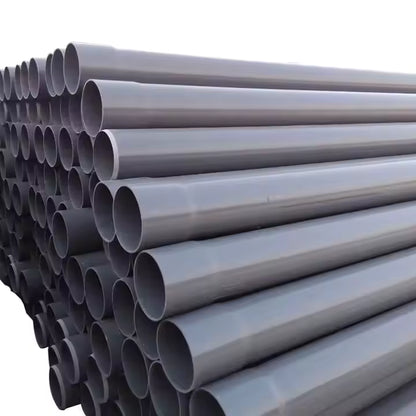 PVC pipes (various sizes for water and waste)
