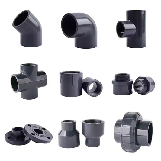 Pipe fittings (elbows, tees, joints)