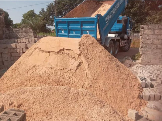 Sand for screed