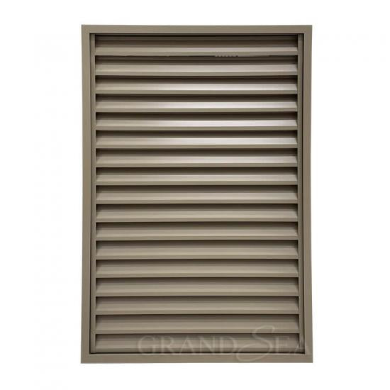 Window louvers (in some areas)