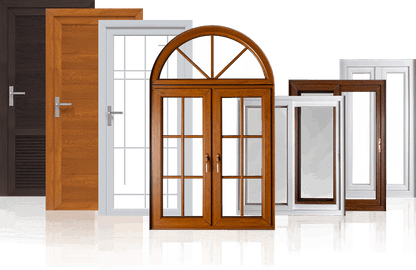 Aluminum or UPVC windows